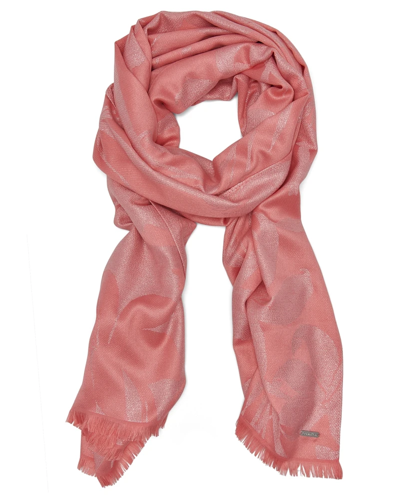Calvin Klein Metallic Orchid Wrap