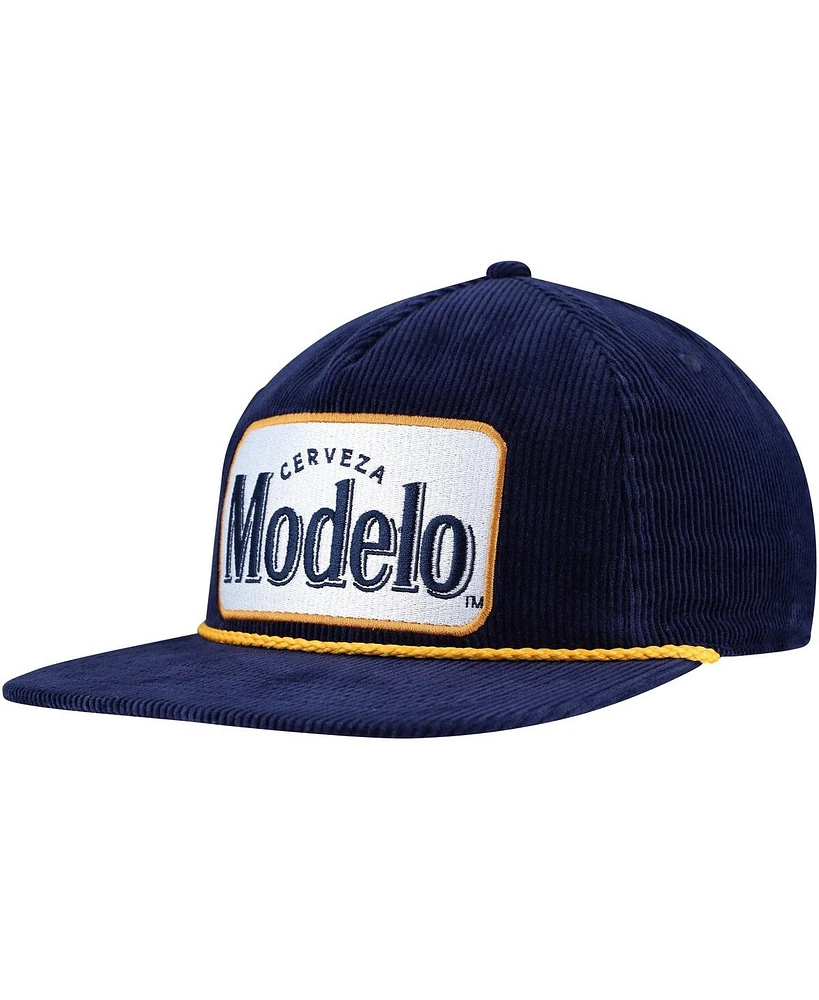 Lids Men's Navy Modelo Corduroy Rope Golf Snapback Hat