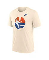 Nike Men's Cream Florida Gators Vault Logo Tri-Blend T-Shirt