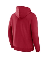 Fanatics Men's Scarlet San Francisco 49ers Legacy Fleece Pullover Hoodie