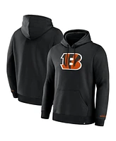 Fanatics Men's Black Cincinnati Bengals Legacy Fleece Pullover Hoodie