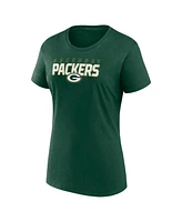 Logo Athletic Women's Green Bay Packers Lean T-Shirt