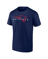 Fanatics Men's Navy New England Patriots Coordinate T-Shirt