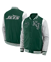 Fanatics Men's and Women's Green New York Jets Elements Elite Full-Snap Jacket