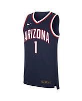 Nike Men's 1 Navy Arizona Wildcats Road Replica Jersey