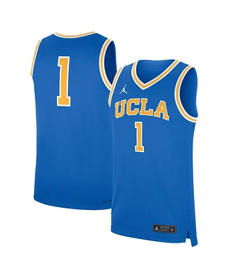 Jordan Men's Blue Ucla Bruins Road Replica Basketball Jersey