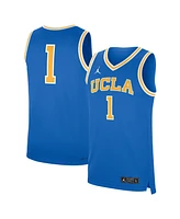 Jordan Men's Blue Ucla Bruins Road Replica Basketball Jersey