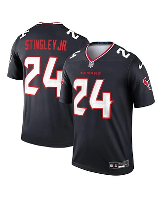 Nike Men's Derek Stingley Jr. Navy Houston Texans Team Legend Player Performance Top