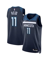 Nike Men's and Women's Naz Reid Navy Minnesota Timberwolves Swingman Jersey - Icon Edition