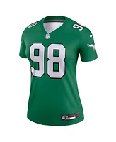 Nike Women's Jalen Carter Kelly Green Philadelphia Eagles Alternate Legend Player Performance Top