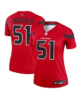 Nike Women's Will Anderson Jr. Red Houston Texans Alternate Legend Player Performance Top