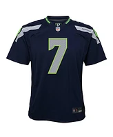Nike Big Boys and Girls Geno Smith Navy Seattle Seahawks Game Jersey