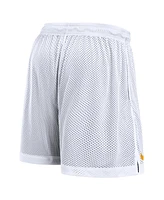 Nike Men's White/Navy West Virginia Mountaineers Primetime Reversible Performance Shorts