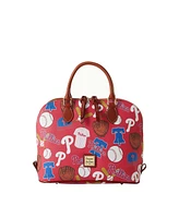 Dooney & Bourke Philadelphia Phillies Game Day Zip Satchel