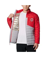 Columbia Men's Gray Ohio State Buckeyes Double Blitz Omni-Heat Infinity Insulated Full-Zip Jacket