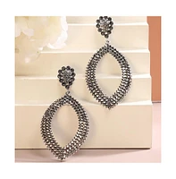 Sohi Intricate Antique Drop Earrings