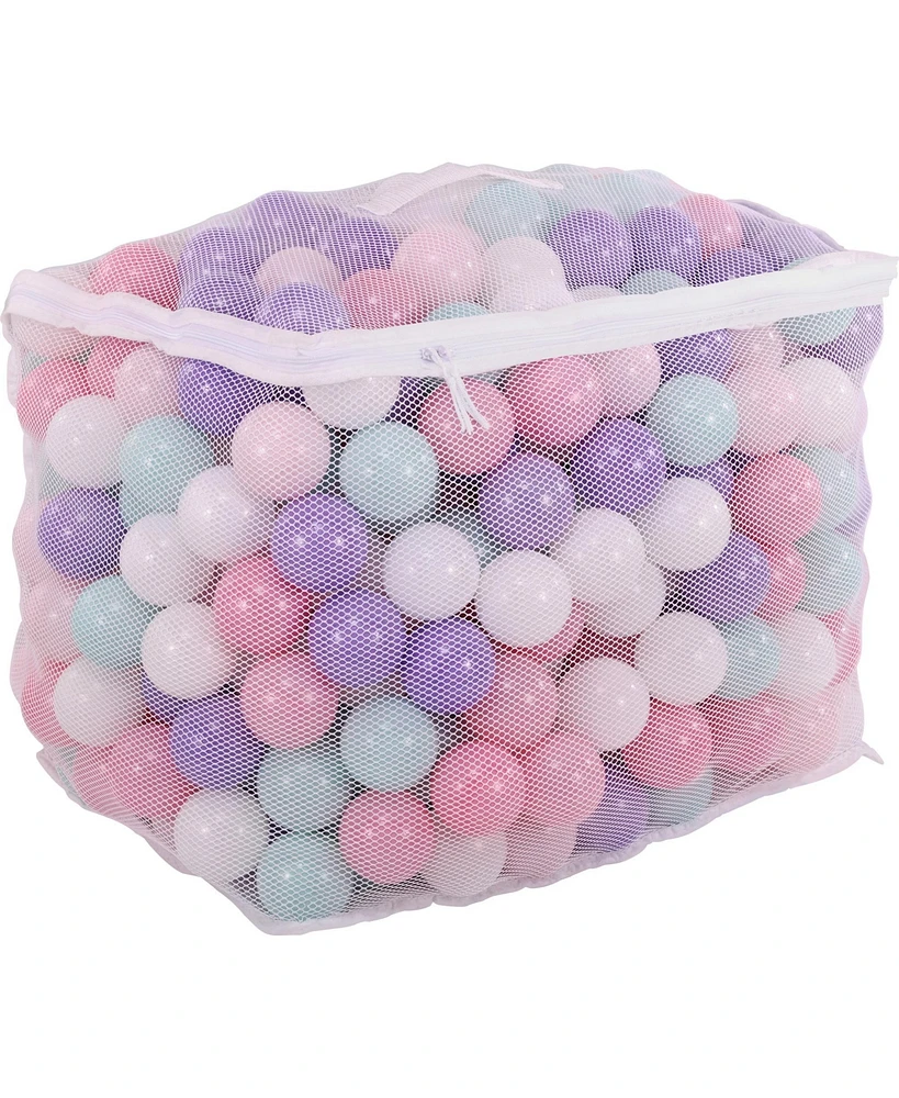 BalanceFrom Fitness 2.3" Crush Proof Play Pit Balls w/Storage Bag, 400 Count