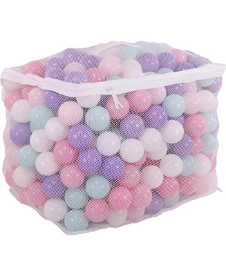 BalanceFrom Fitness 2.3" Crush Proof Play Pit Balls w/Storage Bag, 400 Count