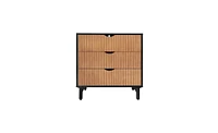 Slickblue Compact 3-Drawer Cabinet for Organized Storage and Stylish Display