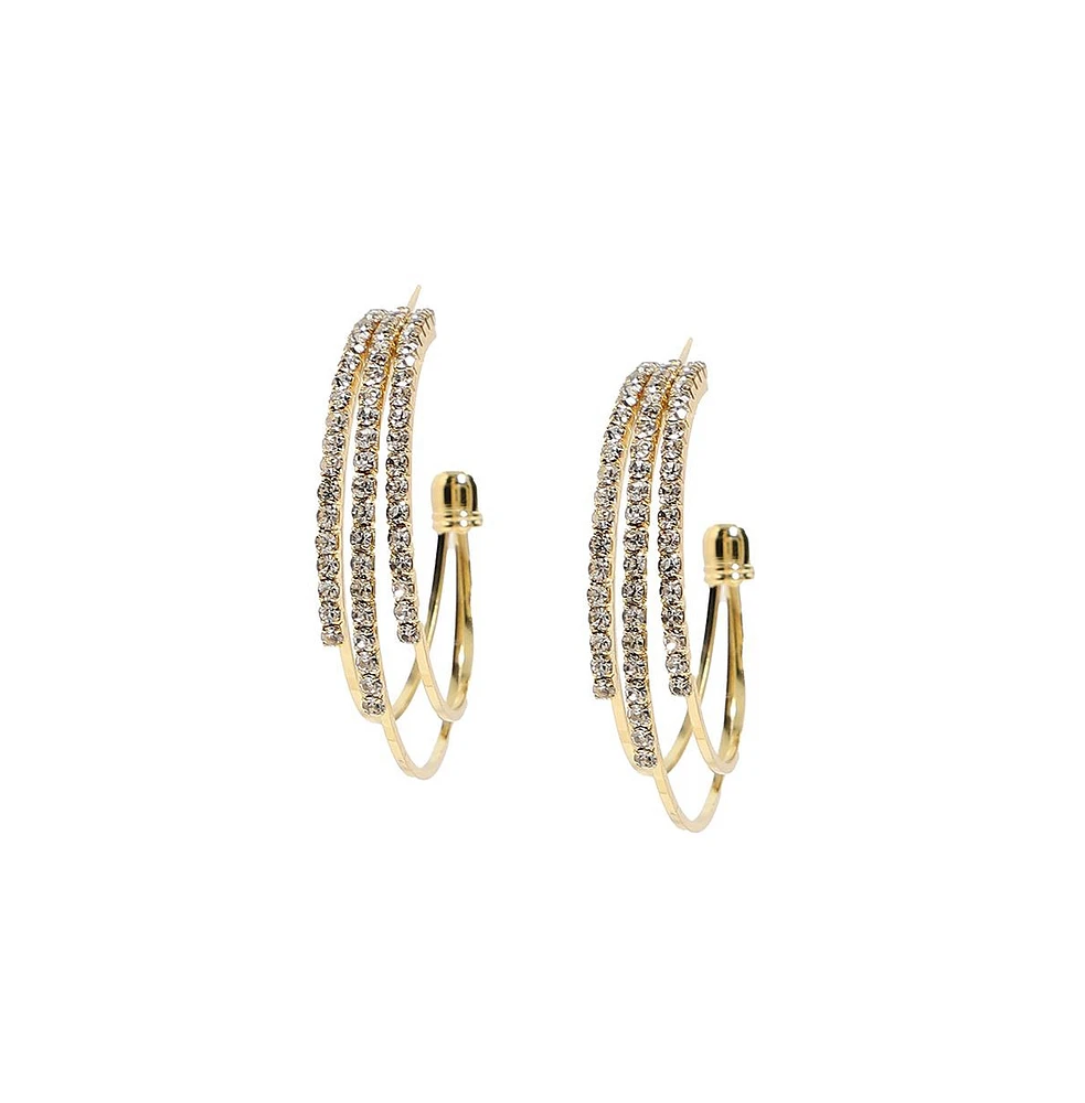 Sohi Party Half Hoop Earrings