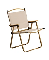 Slickblue 2-Pack Folding Camping Chair for Comfortable Outdoor Seating and Convenience