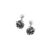 Embellished Cluster Drop Earrings