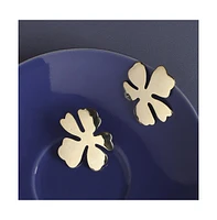 Minimal Flora Stud Earrings