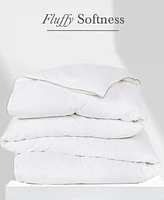All-Season Duvet Insert, Luxury Comforter with Extra Fluffy Down-Alternative Fill by California Design Den