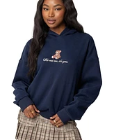 Edikted Women's Teddy Bear Hoodie