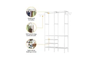 Slickblue Closet Organizing Rack for Efficient Storage and Space Management