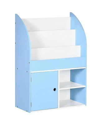 Slickblue Toy Storage Organizer and Freestanding Children's Bookcase for Easy Access and Organization