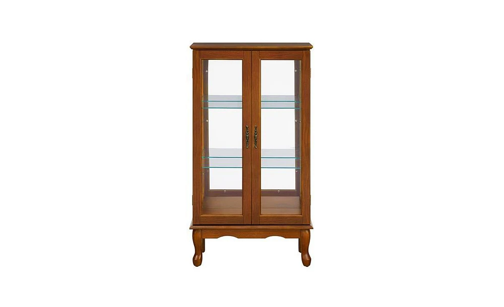 Slickblue Elegant Display Cabinet for Showcasing Decor and Organizing Treasures