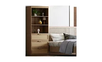 Slickblue Tall Storage Cabinet for Maximized Organization and Space Efficiency