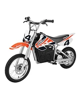 Razor MX650 Dirt Rocket High-Torque Electric Motocross Dirt Bike, Orange(2 Pack)