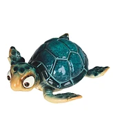 Fc Design "2-pc Set" 6"W Cute Blue Sea Turtle Figurine Statue Ornament Home Room Office Decor and Perfect Ideas for Housewarming, Holidays and Birthda