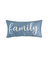 C&F Home 12" x 24" Family Embroidered Throw Pillow