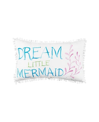 C&F Home 14" x 22" Dream Little Mermaid Printed Throw Pillow