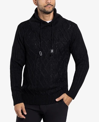 X-Ray Men's Shawl Neck Knit Sweater