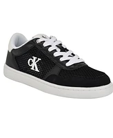 Calvin Klein Women's Heyra Logo Lace-Up Sneakers