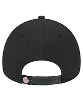 New Era Men's Black New York Yankees 9FORTY A-Frame Adjustable Hat