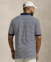 Polo Ralph Lauren Men's Big & Tall Striped Mesh Shirt