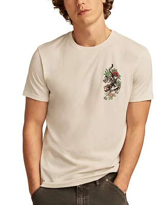 Lucky Brand Men's Lucky's Tattoo Parlor T-Shirt