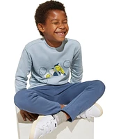 adidas Juniors Smiley World Sweater and Joggers, 2-Piece Set