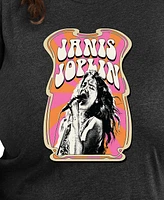 Hybrid Apparel Plus Janis Joplin Graphic Pullover T-shirt