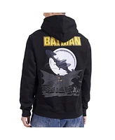 Freeze Max Men's Black Batman Comics I Am The Night Pullover Hoodie