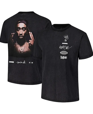 Primitive Apparel Men's Black Tupac Shakur Stay Up T-Shirt