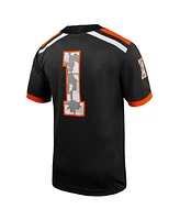 Nike Men's 1 Anthracite Oregon State Beavers Untouchable Replica Football Jersey