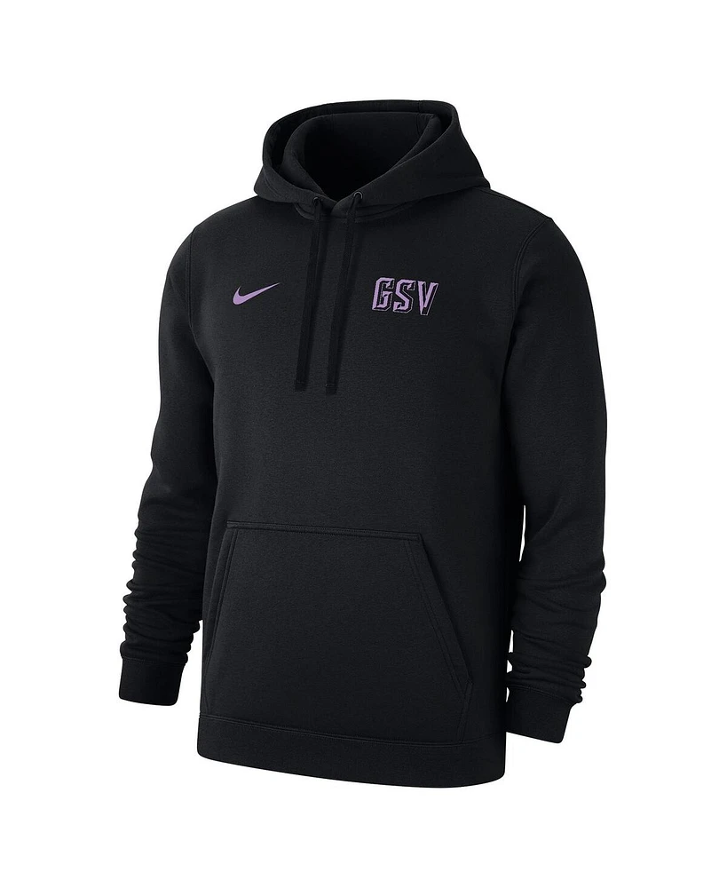 Nike Men's and Women's Eclipse Black Golden State Valkyries Secondary Logo Club Fleece Pullover Hoodie