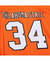 Mitchell & Ness Men's Thurman Thomas Orange Oklahoma State Cowboys 1987 Replica Jersey