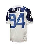 Mitchell & Ness Men's Charles Haley White Dallas Cowboys 1994 Authentic Throwback Retired Player Jersey